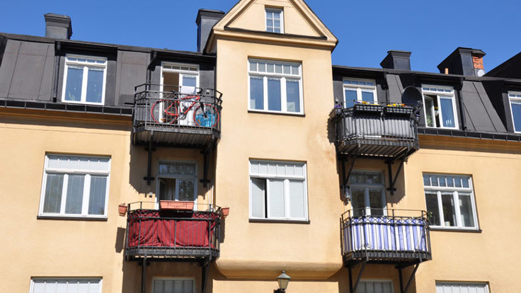 Fönster och balkongdörrar. Foto: Kenny Fredman