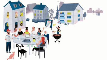 På bostadsrättsföreningens årsstämma fattas alla väsentliga beslut som berör föreningen. Genom din rösträtt som medlem har du möjlighet att påverka. Att delta på stämman ger också insyn i föreningens ekonomi.