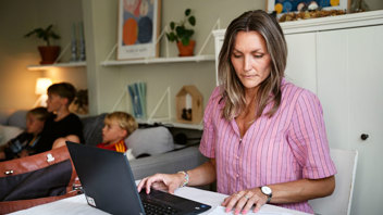 Joanna Pemsel är en av dem som fått erfara hur svårt det kan vara att separera - och hitta ett nytt boende. Foto: Johan Bävman