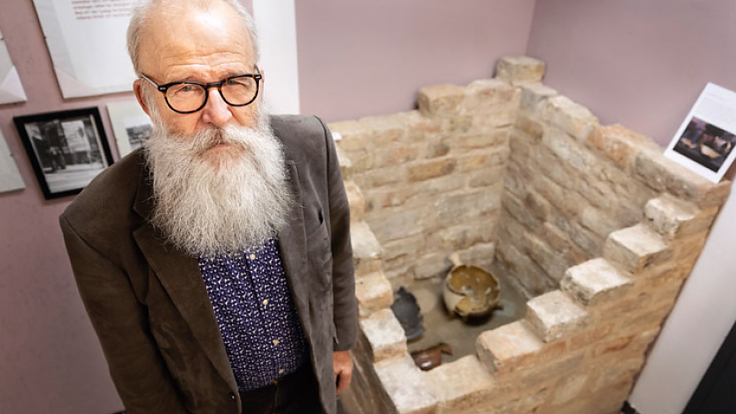 Bild Åke Johansson, sekreterare i Brf Mäster Johan i Malmö.