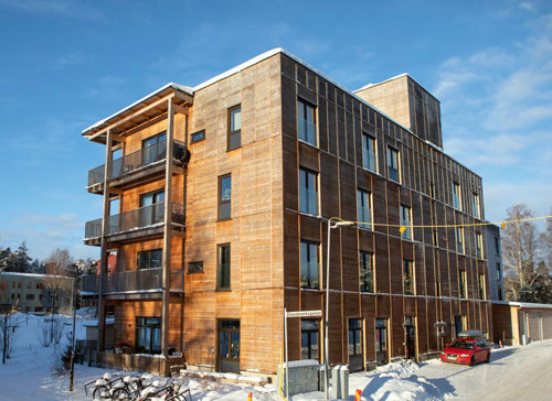 Brf Gården i Uppsala. Foto: Andreas Renlund