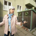 Mimmi Scharf är ordförande i Bostadsrättsföreningen Pontonjären 6 på Kungsholmen i Stockholm. Foto: Magnus Glans