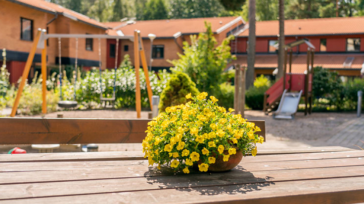 Bild från Brf Dirigenten i Uppsala. Foto: Magnus Glans